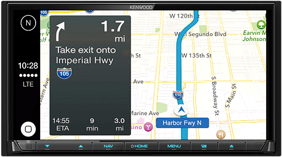 Kenwood — Wirelessly Control your Smartphone with Apple CarPlay or ...